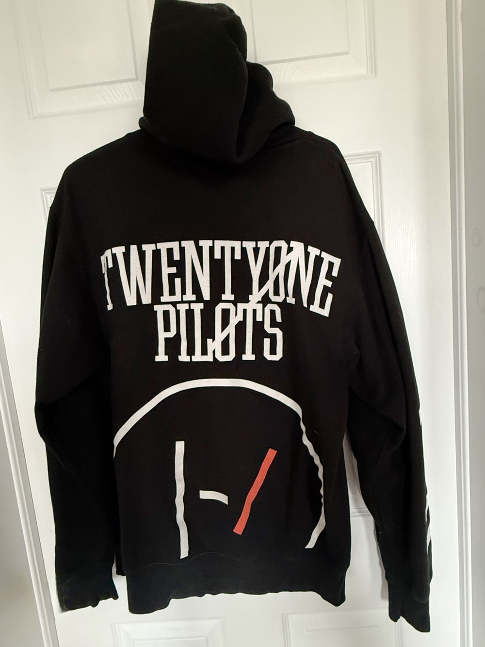 Twenty One Pilots Black Graphic Hoodie